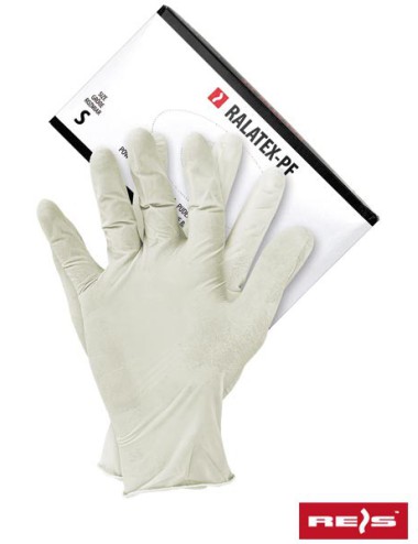 Rękawice Lateksowe - Biały XL