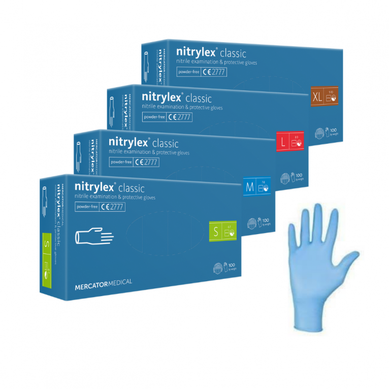 Rękawiczki nitrylowe...
