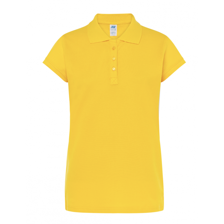 Koszulka Polo Żółty- Damska
