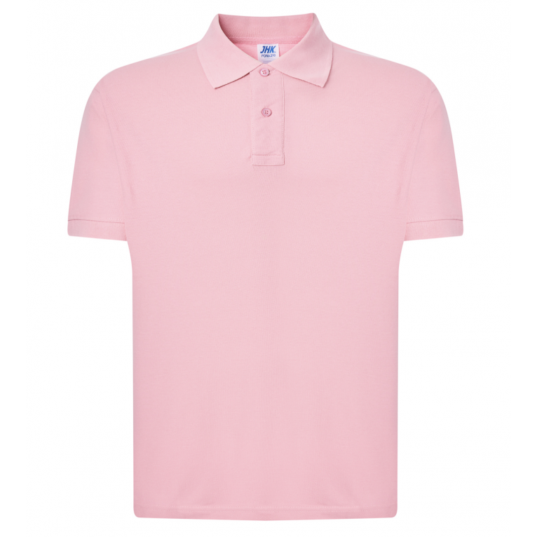 Koszulka Polo Różowa - Męska